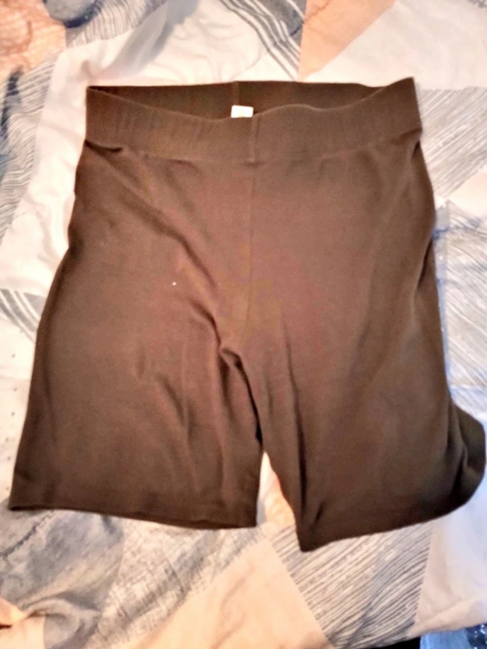 Forever 21 Bike Shorts in Brown Size Large
